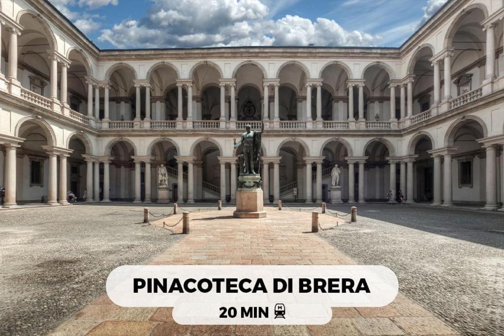 Апартаменты Bright & Modern 2 Min Metro 20Min Niguarda H Милан Экстерьер фото